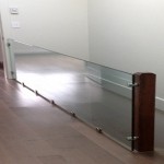 Frameless Railing With Z-Clamps and Standoffs